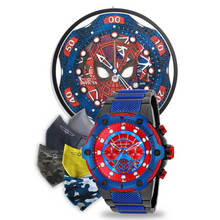 Load image into Gallery viewer, Invicta Marvel Spiderman Men's 52mm Limited Chronograph Watch Bundle 25782-Klawk Watches