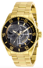 Load image into Gallery viewer, Invicta Marvel Punisher Limited Edition 29694 Men's Gold-Tone Quartz Watch 44mm-Klawk Watches