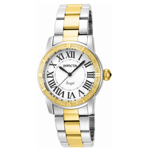 Load image into Gallery viewer, Invicta Angel Women's 12-Diamonds 38mm Two-Tone Gold Swiss Quartz Watch 14376-Klawk Watches