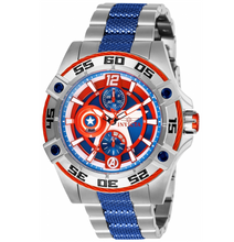 Load image into Gallery viewer, Invicta Marvel Captain America Women's 44mm Limited Ed MultiFunction Watch 27018-Klawk Watches