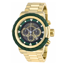 Load image into Gallery viewer, Invicta Bolt Sport Men's 50mm Gold & Green Anatomic Chronograph Watch 27804-Klawk Watches