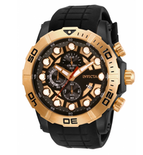 Load image into Gallery viewer, Invicta Sea Hunter Men's 52mm Rose Gold Silicone Strap Chronograph Watch 28274-Klawk Watches