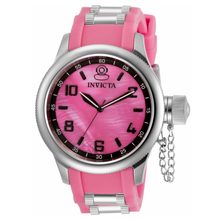 Load image into Gallery viewer, Invicta Russian Diver Women's 43mm Pink Dial Silicone Quartz Watch 31246 RARE-Klawk Watches