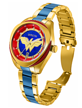 Load image into Gallery viewer, Invicta DC Comics Wonder Woman Ladies 38mm Limited Edition Gold Watch 31730-Klawk Watches