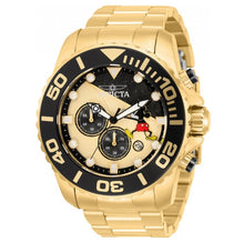 Load image into Gallery viewer, Invicta Disney Men's 50mm Mickey Limited Ed Gold Chronograph Watch 32448 RARE-Klawk Watches