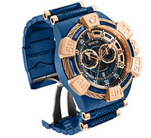 Load image into Gallery viewer, Invicta JT Carbon Fiber Men's 52mm Blue Rose Gold Swiss Chrono Watch 32835-Klawk Watches