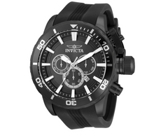 Load image into Gallery viewer, Invicta Corduba Men's 52mm Gunmetal Gray Dial Silicone Chronograph Watch 33705-Klawk Watches