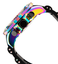 Load image into Gallery viewer, Invicta Pro Diver Mens 52mm Tinted Crystal Carbon Fiber Dial Rainbow Watch 33835-Klawk Watches