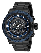 Load image into Gallery viewer, Invicta Bolt Men's 50mm Anatomic Dial Black Stainless Chronograph Watch 27808-Klawk Watches