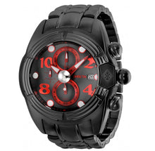 Load image into Gallery viewer, Invicta Lupah Diver Men's 52mm Black / Red Fly-Back Chronograph Watch 35264 RARE-Klawk Watches