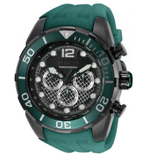 Load image into Gallery viewer, Invicta Pro Diver Men's 50mm Twisted Metal Dial Green Chronograph Watch 35551-Klawk Watches