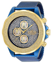 Load image into Gallery viewer, Invicta Pro Diver Men's 47mm Blue PAVE Crystal Chronograph Watch 35644-Klawk Watches