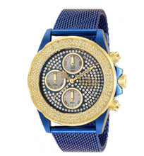 Load image into Gallery viewer, Invicta Pro Diver Women's 38mm Blue PAVE Crystal Chronograph Watch 35646-Klawk Watches