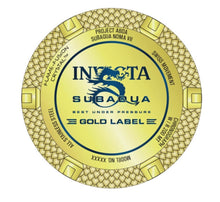 Load image into Gallery viewer, Invicta Subaqua Shutter Diamond Men's 52mm GOLD Label Swiss Watch RARE 36317-Klawk Watches