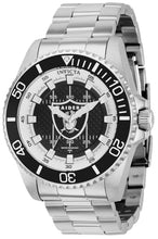 Load image into Gallery viewer, Invicta NFL Las Vegas Raiders Men&#39;s 47mm Limited Stainless Quartz Watch 36937-Klawk Watches
