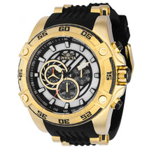 Load image into Gallery viewer, Invicta Speedway Men's 52mm White Mother Pearl Dial Gold Chronograph Watch 37012-Klawk Watches