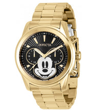 Load image into Gallery viewer, Invicta Disney Men's 44mm Mickey Gold Dual-Time Limited Edition Watch 37818-Klawk Watches