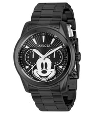Load image into Gallery viewer, Invicta Disney Men's 44mm Mickey Black Dual-Time Limited Edition Watch 37819-Klawk Watches
