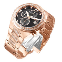 Load image into Gallery viewer, Invicta Specialty Lux Mens 45mm Crystals Black Dial Rose Gold Chrono Watch 38606-Klawk Watches