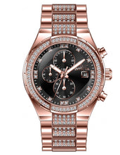 Load image into Gallery viewer, Invicta Specialty Lux Mens 45mm Crystals Black Dial Rose Gold Chrono Watch 38606-Klawk Watches