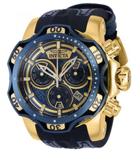 Load image into Gallery viewer, Invicta Venom Gen III Men's 52mm Blue / Gold Swiss Chrono Watch 38716 RARE-Klawk Watches