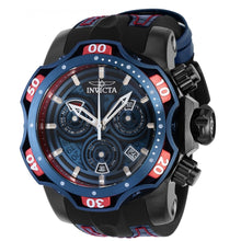 Load image into Gallery viewer, Invicta Venom Gen III Men's 52mm Blue Silicone Swiss Chrono Watch 38718 RARE-Klawk Watches