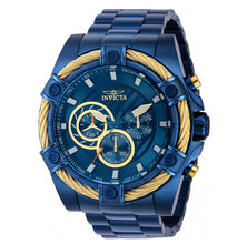 Load image into Gallery viewer, Invicta Bolt Men's Blue Label 52mm Triple Blue Chronograph Watch 38959 RARE-Klawk Watches