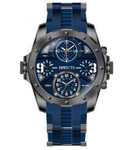 Load image into Gallery viewer, Invicta Coalition Forces Men's 50mm 4-Time Zones Blue Gunmetal Watch 39354-Klawk Watches