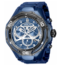 Load image into Gallery viewer, Invicta Mammoth Men's 54mm Blue Gunmetal Swiss Chronograph Watch 40795-Klawk Watches