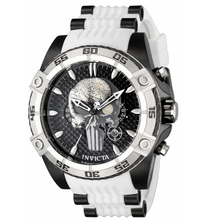 Load image into Gallery viewer, Invicta Marvel Punisher Skull Men's 52mm Limited Ed White Chrono Watch 41242-Klawk Watches