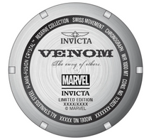 Load image into Gallery viewer, Invicta Reserve Marvel Black Panther Men's 54mm Limited Chrono Watch Black 41402-Klawk Watches