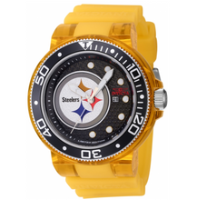 Load image into Gallery viewer, Invicta NFL Pittsburgh Steeler Men's 52mm Pro Diver Limited Silicone Watch 41450-Klawk Watches