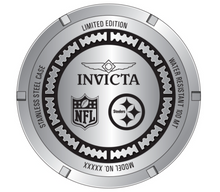 Load image into Gallery viewer, Invicta NFL Pittsburgh Steeler Men's 52mm Pro Diver Limited Silicone Watch 41450-Klawk Watches