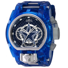 Load image into Gallery viewer, Invicta NFL Dallas Cowboys Men's 52mm Blue Magnum Dual Time Limited Watch 41538-Klawk Watches