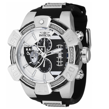 Load image into Gallery viewer, Invicta NFL Las Vegas Raiders Men's 52mm Carbon Fiber Chronograph Watch 41577-Klawk Watches