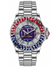 Load image into Gallery viewer, Invicta NFL New York Giants Lux Women's 38mm Crystals Glitz Quartz Watch 42055-Klawk Watches