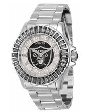 Load image into Gallery viewer, Invicta NFL Las Vegas Raiders Lux Women's 38mm Crystals Glitz Quartz Watch 42056-Klawk Watches