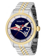 Load image into Gallery viewer, Invicta NFL New England Patriots Mens 43mm Two-Tone Stainless Quartz Watch 42474-Klawk Watches
