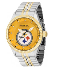 Load image into Gallery viewer, Invicta NFL Pittsburgh Steelers Men's 43mm Two-Tone Stainless Quartz Watch 42479-Klawk Watches