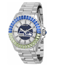 Load image into Gallery viewer, Invicta NFL Seattle Seahawks Lux Women's 38mm Crystals Glitz Quartz Watch 42669-Klawk Watches