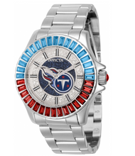 Load image into Gallery viewer, Invicta NFL Tennessee Titans Lux Women's 38mm Crystals Glitz Quartz Watch 42672-Klawk Watches