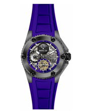 Load image into Gallery viewer, Invicta Akula Automatic Men&#39;s 51mm Dual Time Skeleton Dial Gunmetal Watch 42767-Klawk Watches

