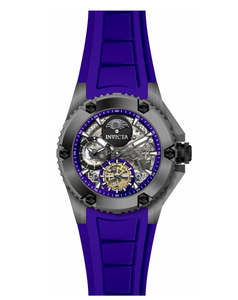 Invicta Akula Automatic Men's 51mm Dual Time Skeleton Dial Gunmetal Watch 42767-Klawk Watches