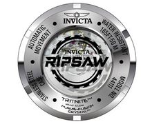 Load image into Gallery viewer, Invicta Ripsaw Automatic Men's 49mm Black Skeleton Dial Silicone Watch 44111-Klawk Watches
