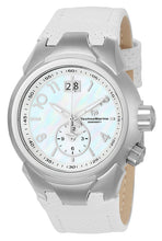 Load image into Gallery viewer, TechnoMarine Sea Dream Womens 42mm Dual-Time Faces White Leather Watch TM-716003-Klawk Watches
