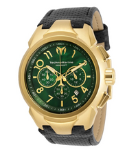 Load image into Gallery viewer, Technomarine Sea Dream Mens 48mm Green MOP Dial Chronograph Watch TM-718006 RARE-Klawk Watches