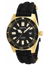 Load image into Gallery viewer, Invicta Pro Diver 29565 Automatic Men's Gold Paracord Nylon Strap Watch 46mm-Klawk Watches