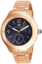 Load image into Gallery viewer, Technomarine MoonSun 42mm Rose Gold Stainless Blue Dial Watch TM-818003-Klawk Watches