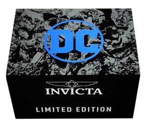 Invicta DC Comics Men's 50mm Dark Superman Kryptonian Meteorite Dial Watch 34861-Klawk Watches