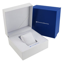 Load image into Gallery viewer, TechnoMarine Sea Dream Womens 42mm Dual-Time Faces White Leather Watch TM-716003-Klawk Watches